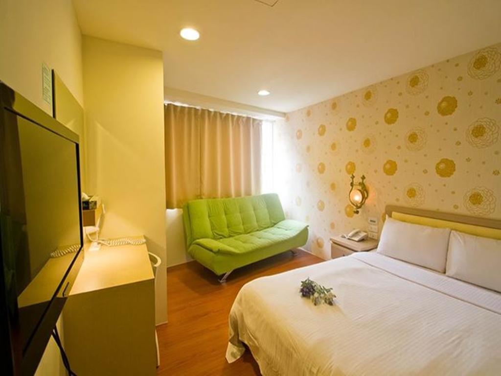 Green Park Commercial Hotel Tainan Oda fotoğraf